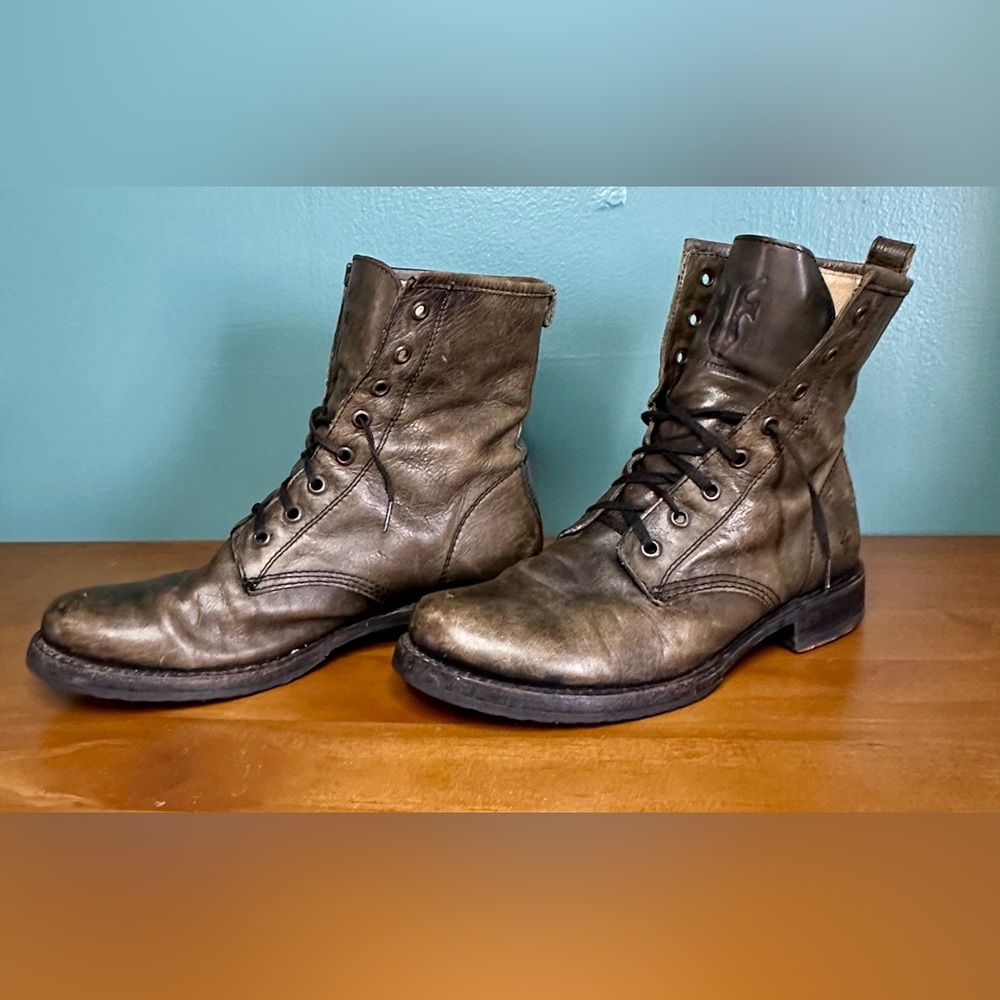 Frye Veronica Distressed Heirloom Combat Boot - image 3